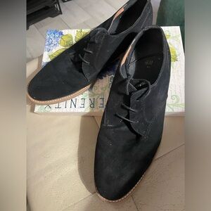 Men’s H& M black suede Dress shoes